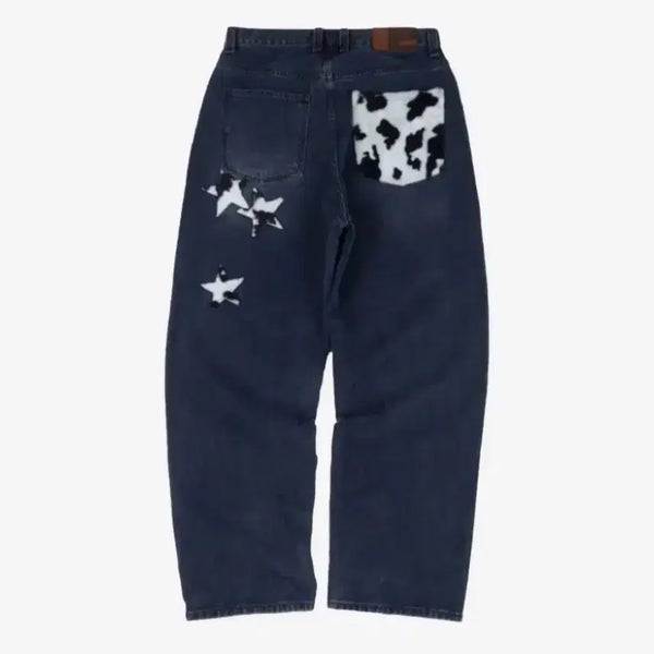 [BUNJANG] ERTR Cow Denim Pants Size S / 이알티알 카우 데님 팬츠