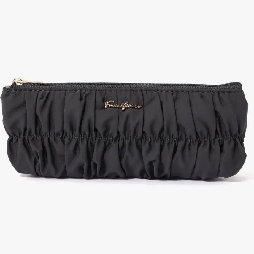 [BUNJANG] Francfranc Shirring Pouch Pen Case / 프랑프랑 셔링 필통 펜케이스 파우치 일브 스나계