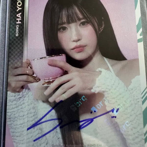 [BUNJANG] fromis_9 Song Hayoung 33 Limited Edition Autograph Photocard / 테레카 프로미스나인 송하영 33한정 오토