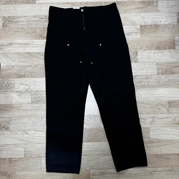 [BUNJANG] Carhartt WIP Canvas Double Knee Black Pants / 칼하트 wip 캔버스 더블니 블랙 36/34 판매합니다!