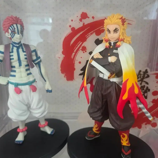 [BUNJANG] Demon Slayer Akaza & Rengoku Figure Bundle / 귀멸의칼날 아카자,렌고쿠 피규어 일괄 판매