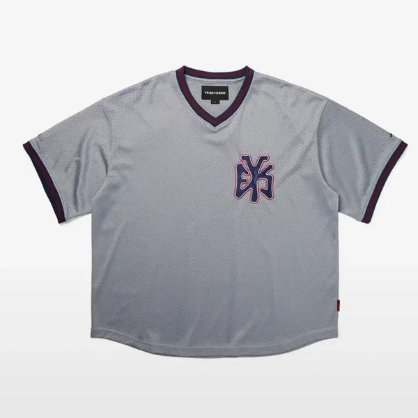 [BUNJANG] Yeseyesee Mesh Baseball Tee / 예스아이씨 Mesh Baseball Tee 매시 베이스볼 티