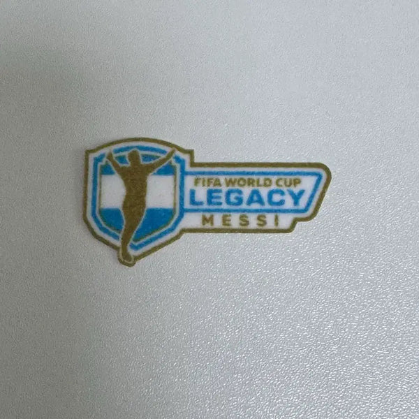 [BUNJANG] Argentina Lionel Messi 2026 North America World Cup Legacy Patch (Thick Version) / 2026 북중미 월드컵 아르헨티나 메시 레거시 패치 (두꺼운 버젼)