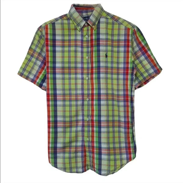 [BUNJANG] Polo Ralph Lauren Short Sleeve Check Shirt L / 폴로 랄프로렌 반팔체크셔츠 남방 100 L