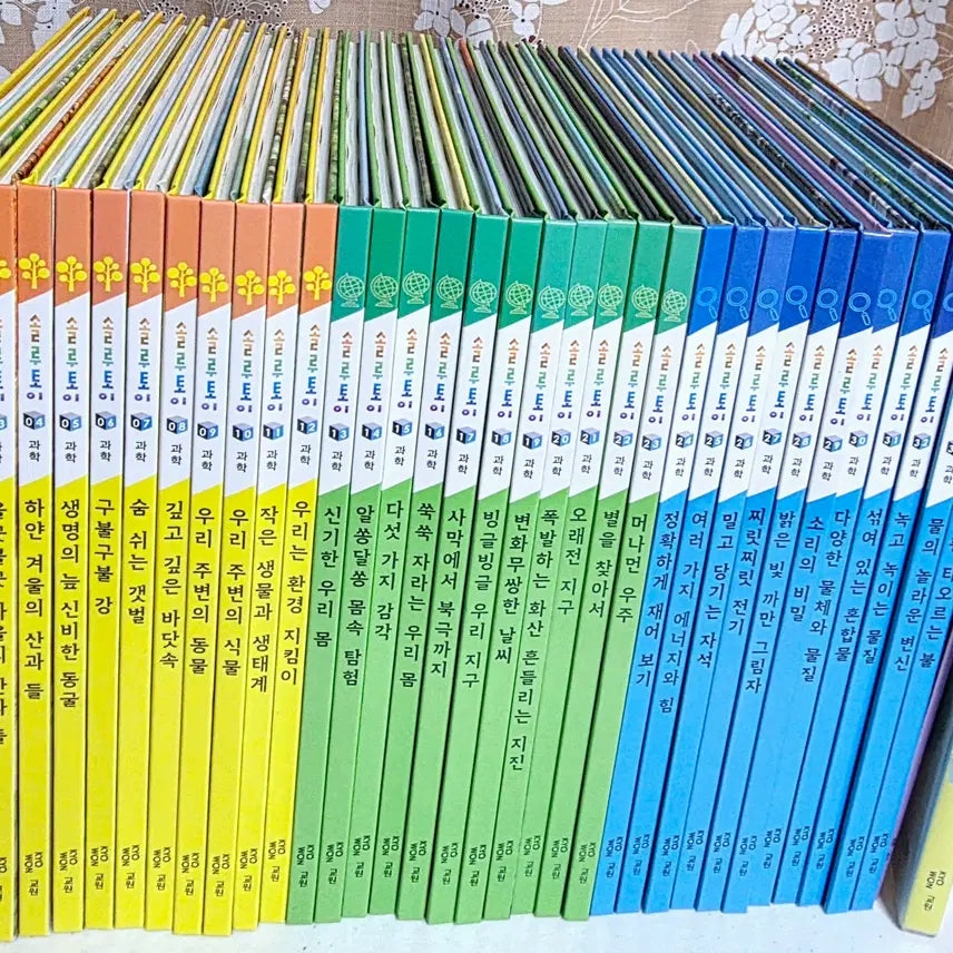 [BUNJANG] Kyowon Solutoy Science 35 Volumes + CD / [교원] 솔루토이과학 35권+CD