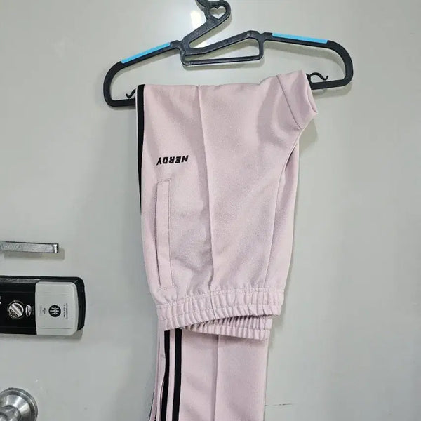 [BUNJANG] NERDY Pink Track Pants Size S/M / 널디 핑크 트레이닝바지 s-m