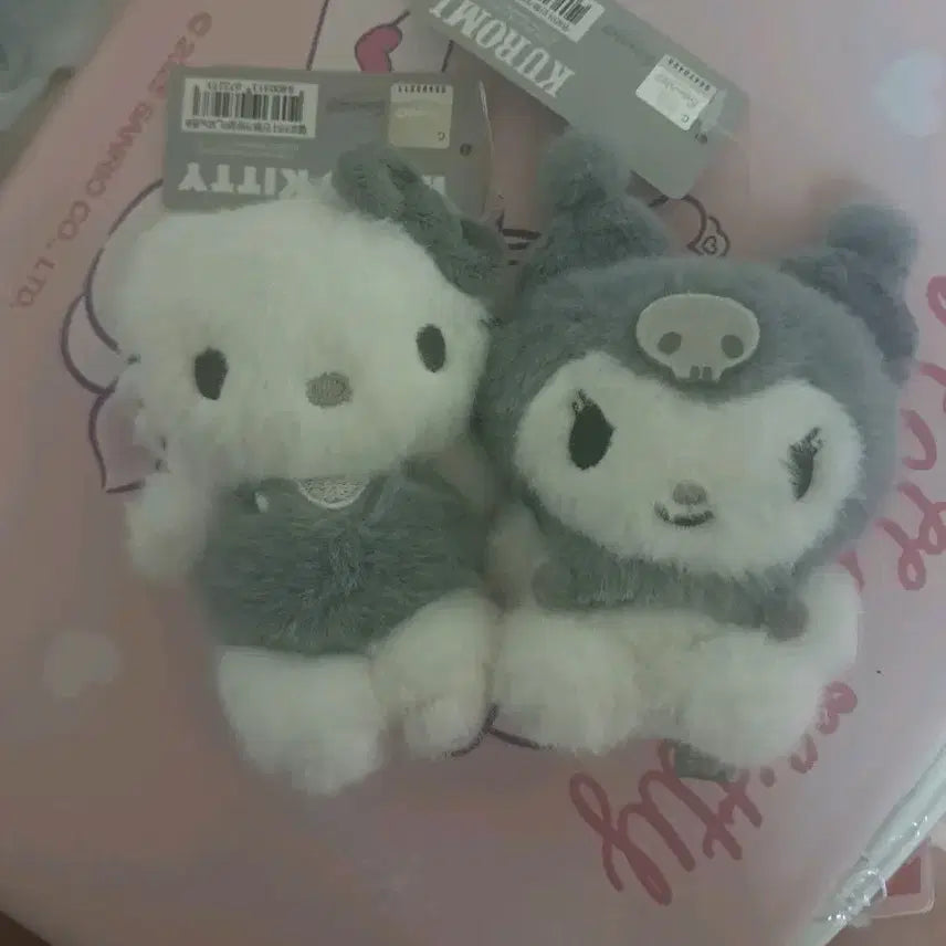 [BUNJANG] Sanrio Monotone Keyring Set / 산리오 모노톤키링