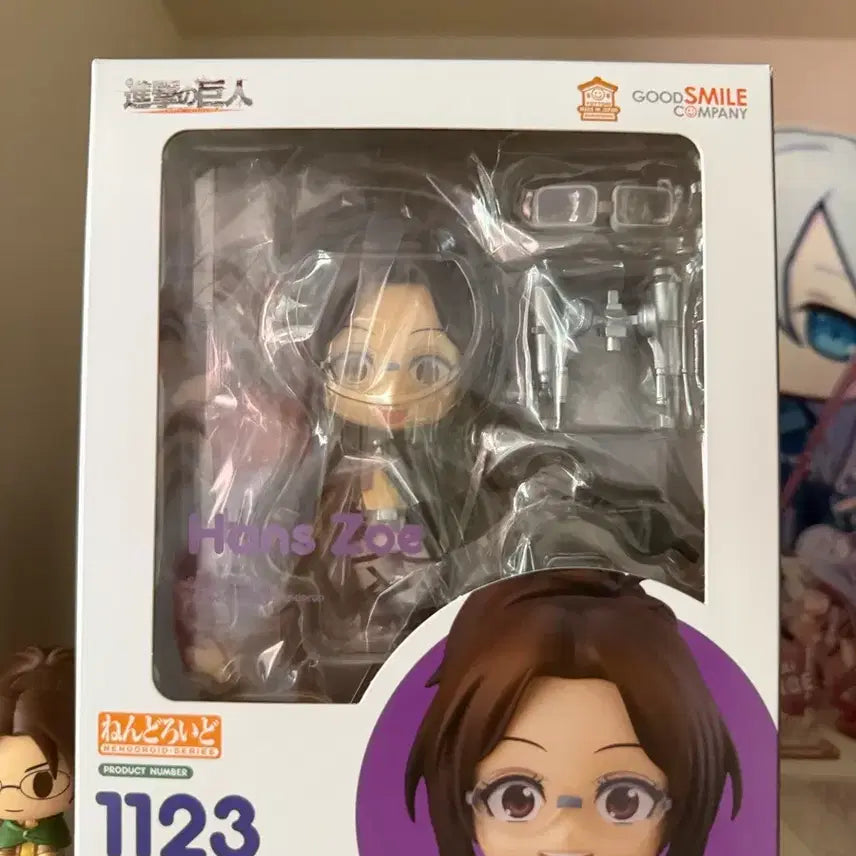 [BUNJANG] Attack on Titan Hange Nendoroid & Chokonokko Bundle Set / 진격의 거인 한지 넨도로이드, 쵸코노코 일괄 양도