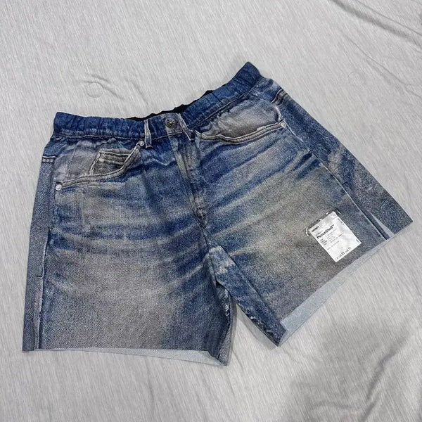 [BUNJANG] Satisfy Digital Denim Shorts L / [L]새티스파이 디지털 데님 쇼츠