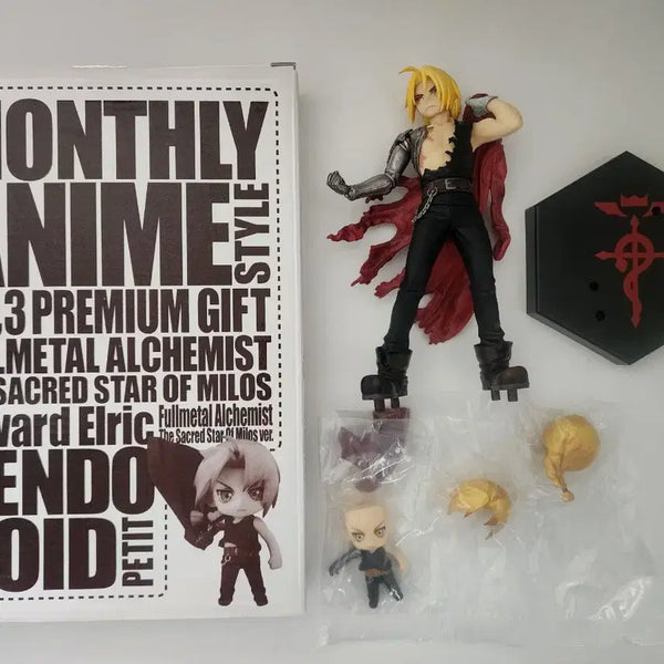 [BUNJANG] Fullmetal Alchemist Edward Elric F:NEX PuchoNendo Figure (+Bonus) / (+덤)강철의 연금술사 에드워드 엘릭 후류 피규어 미로스 푸치넨도