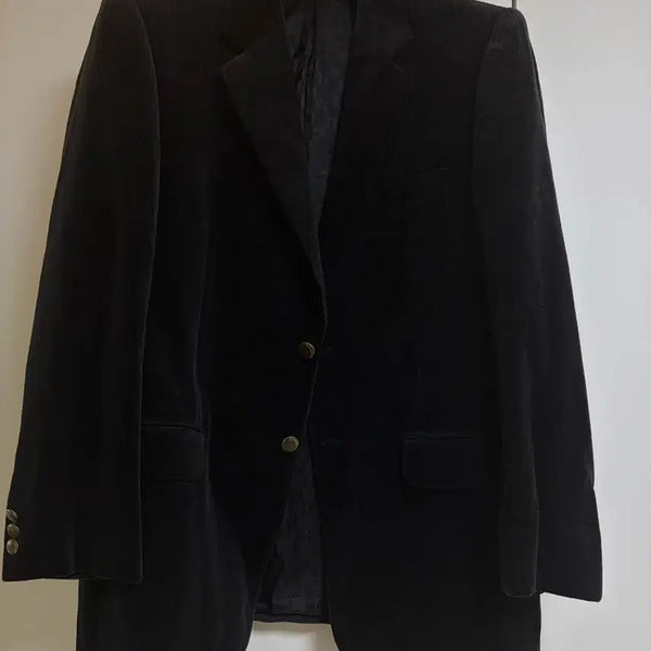 [BUNJANG] Saint Laurent Velvet Jacket Black 85R / 입생로랑 벨벳 자켓 블랙 85R