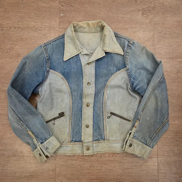 [BUNJANG] 70s Lee Reversible Denim Jacket / 70s lee 리버시블 데님 자켓