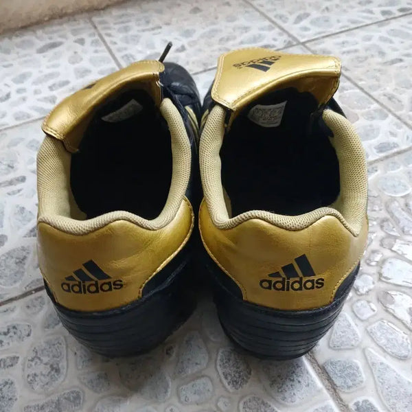 [BUNJANG] Adidas Football Boots Gold Black 270 / 아디다스 축구화 골드 블랙270