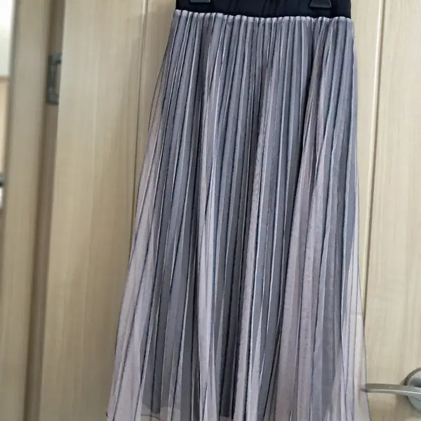 [BUNJANG] Pleated Long Skirt / 주름 롱 스커트