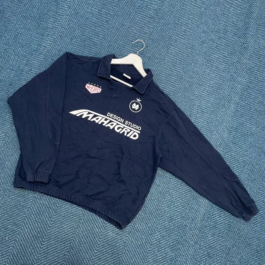 [BUNJANG] Mahagrid Collar Sweatshirt Women's S / [여성S] 마하그리드 카라 맨투맨 만원샵