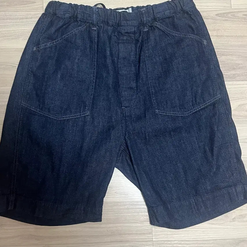[BUNJANG] Omnigod Easy One-Wash Shorts Pants Indigo Size 3 / (Omnigod)옴니갓 Easy 원워시 반바지 팬츠