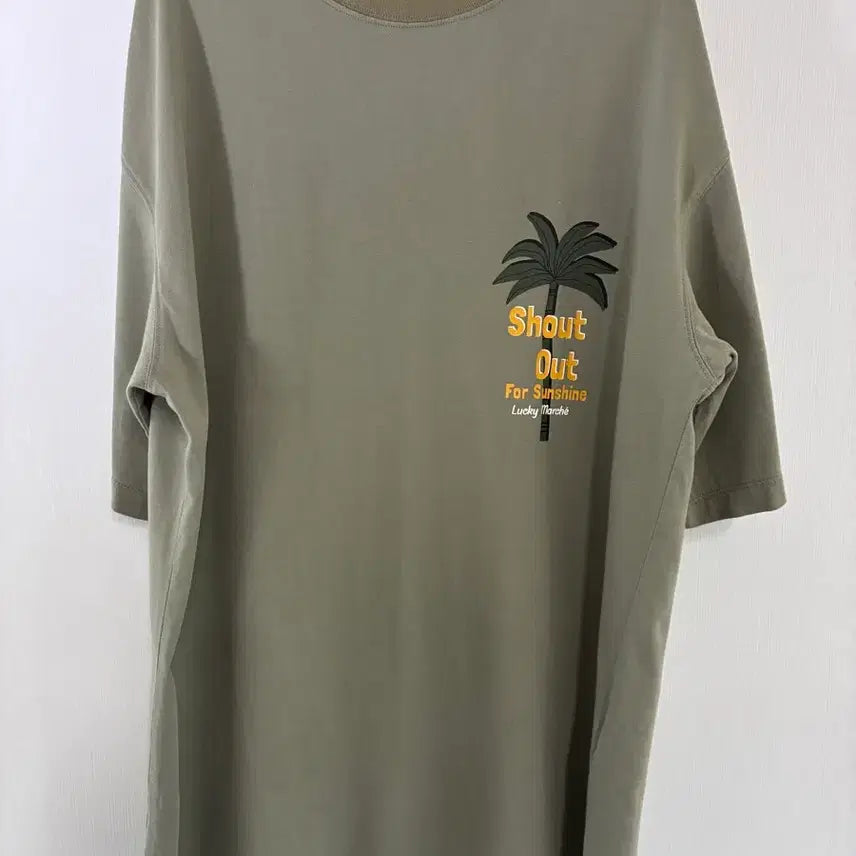 [BUNJANG] Lucky Marche Unisex Short Sleeve T-Shirt / 럭키마르쉐 반팔티셔츠