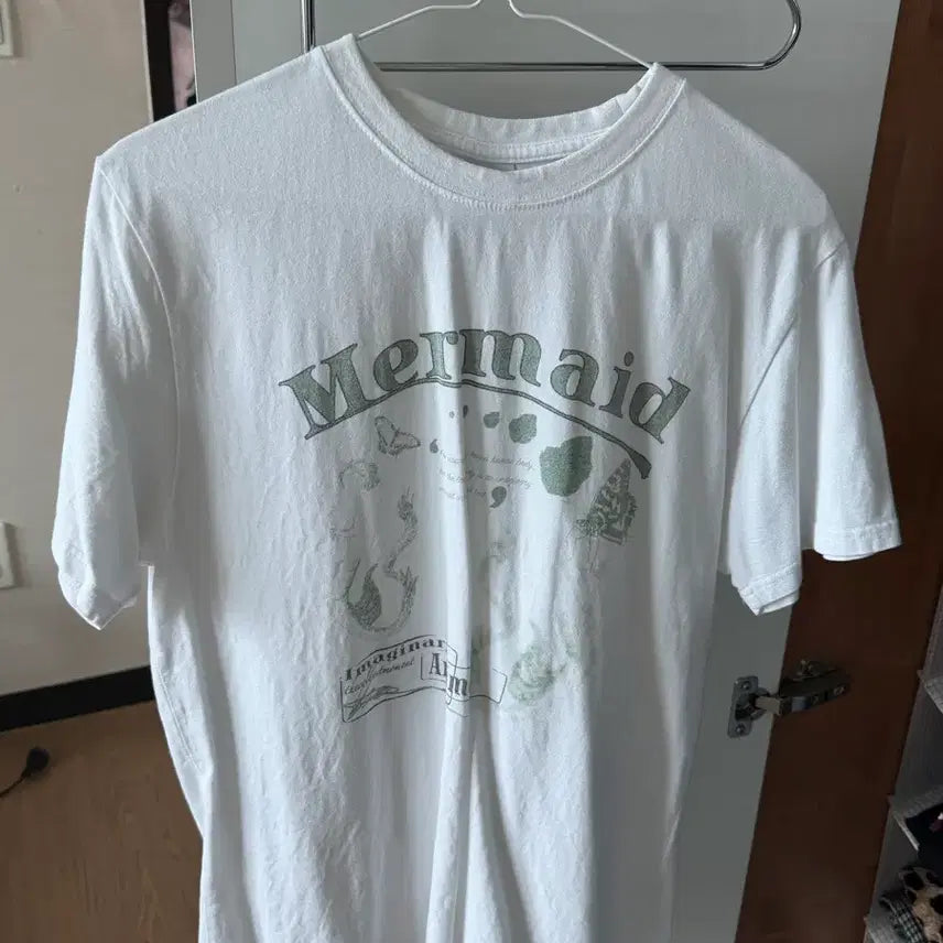 [BUNJANG] The Coldest Moment White T-Shirt / 더콜디스트모먼트 반팔티