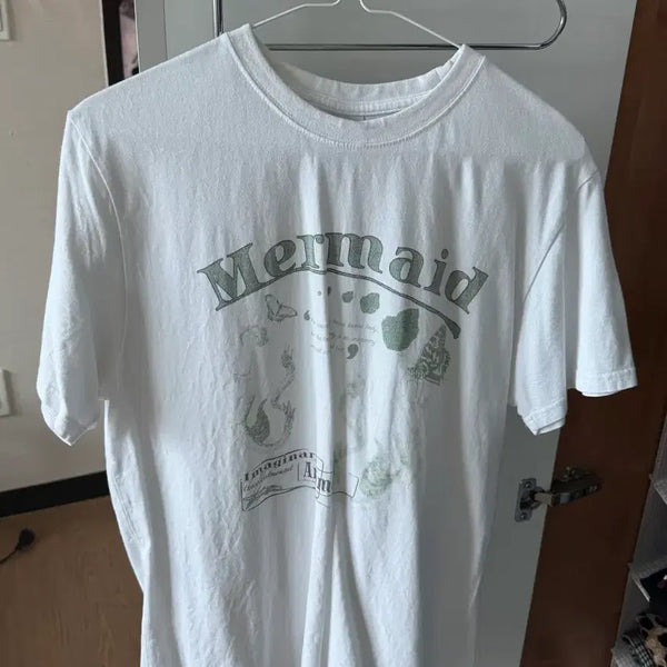 [BUNJANG] The Coldest Moment White T-Shirt / 더콜디스트모먼트 반팔티