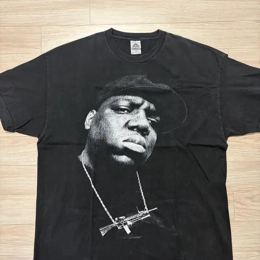 [BUNJANG] Vintage 00s Biggie Graphic T-Shirt 2XL / 00's 빈티지 비기 Biggie 반팔 티셔츠 랩티 2XL
