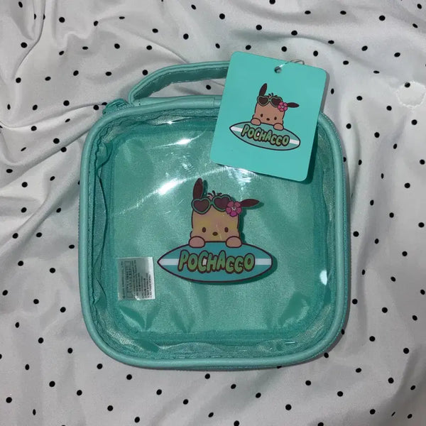 [BUNJANG] Sanrio Pochacco Square Pouch / 산리오 포차코 사각 파우치
