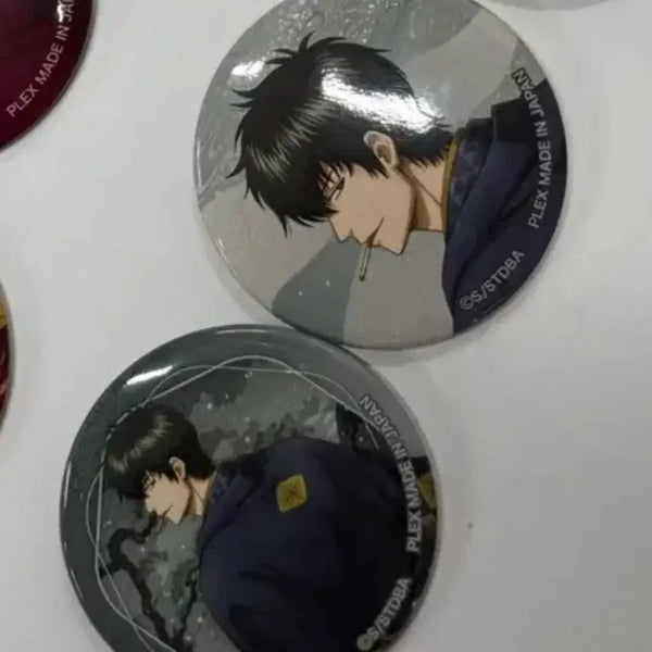 [BUNJANG] Gintama Hijikata Bundle Set Can Badges / 은혼 히지카타 캔뱃지 일괄