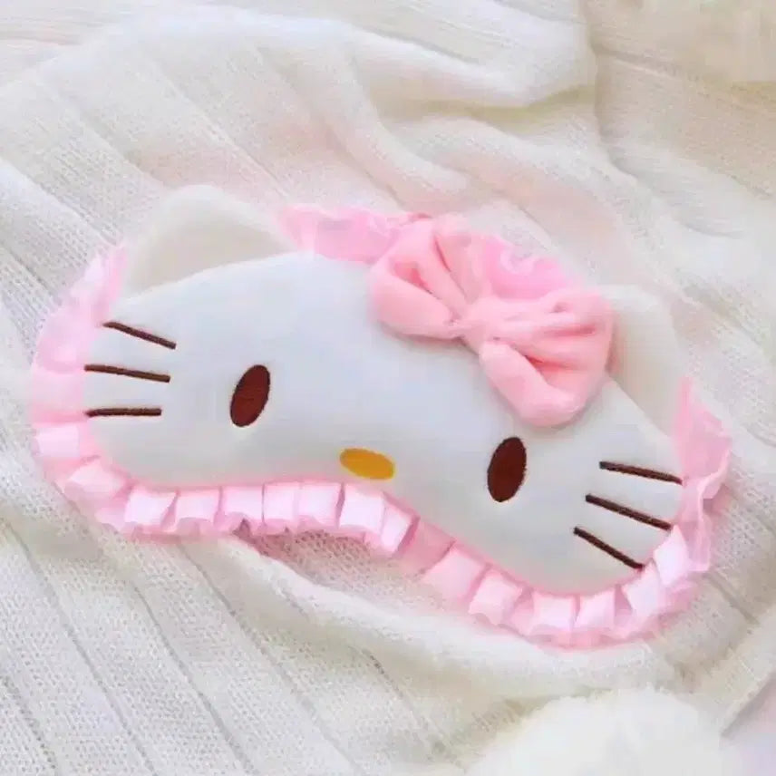 [BUNJANG] Sanrio Hello Kitty Sleeping Eye Mask / 키티 안대 수면