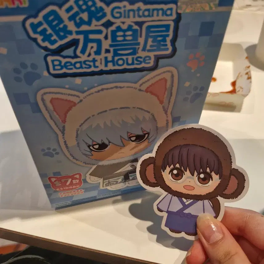 [BUNJANG] Gintama Labubu Pop Mart Shinpachi Figure / 은혼 라부부 팝마트 신파치