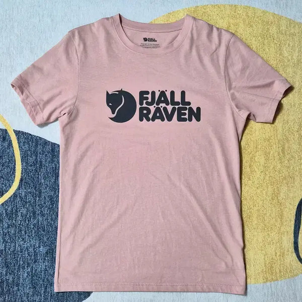 [BUNJANG] Fjällräven Logo Short Sleeve T-Shirt (Men's) / 피엘라벤 로고 반팔 티 (남성)