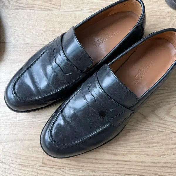 [BUNJANG] SHOESONE Black Penny Loafers (Size 285) / 성수동 수제화 SHOESONE 페니 로퍼 블랙 285
