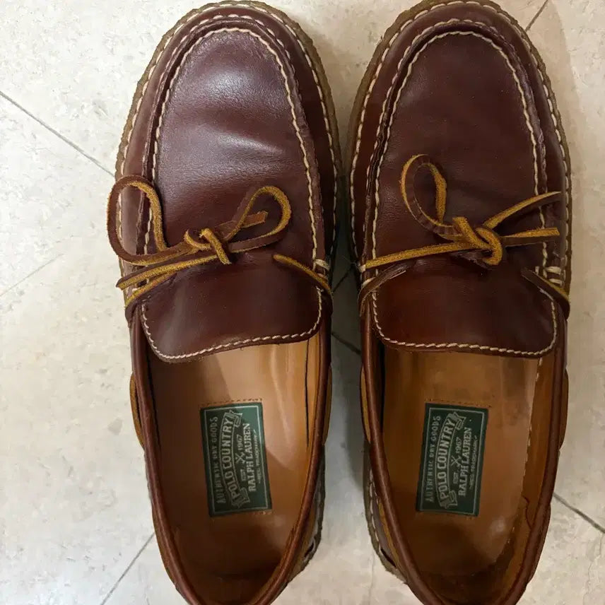 [BUNJANG] Polo Country Boat Shoes Moccasins 265 / 폴로컨트리 보트슈즈 모카신 265