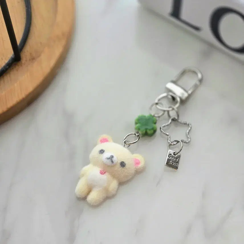 [BUNJANG] Korilakkuma Plush Keychain / 코리락쿠마 인형 키링