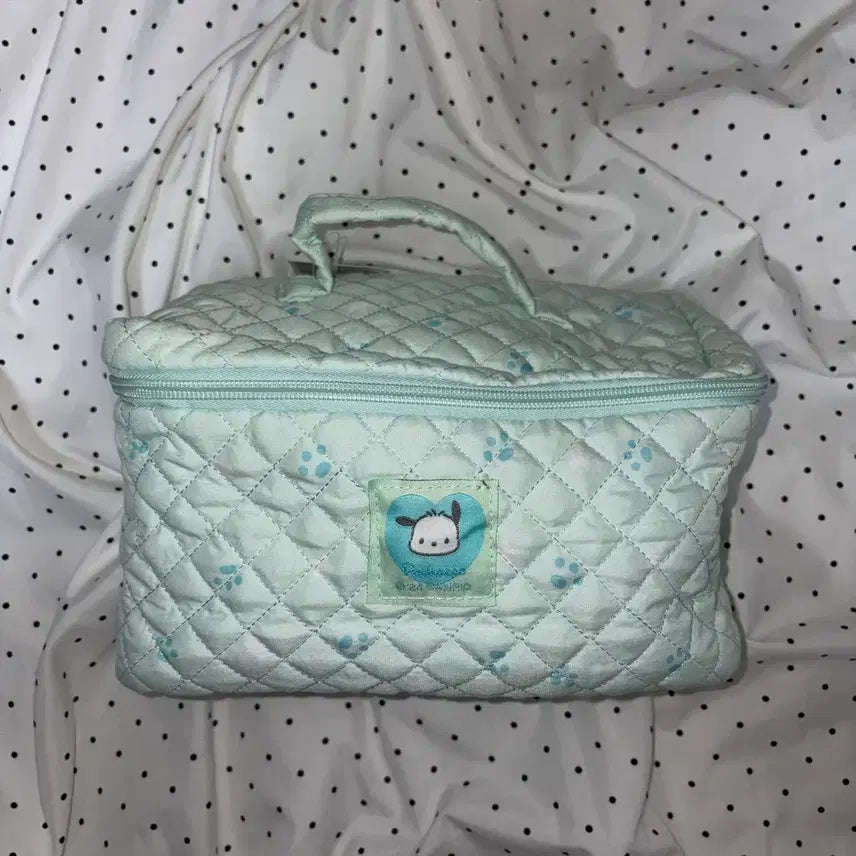 [BUNJANG] Sanrio Pochacco Quilted Pouch / 산리오 포차코 퀄팅 파우치