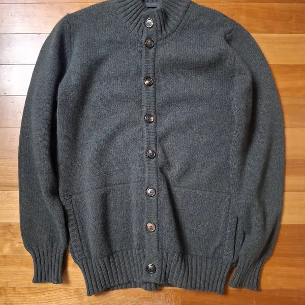 [BUNJANG] William Rocky High Neck Cardigan / 윌리엄 로키 하이넥 가디건