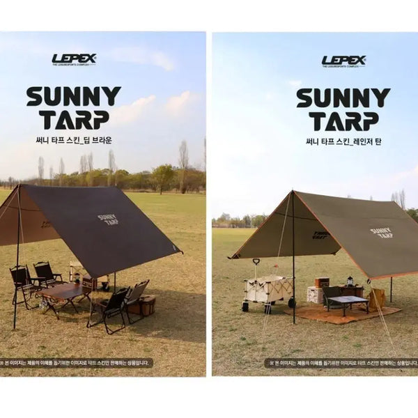 [BUNJANG] Lepex Sunny Tarp Skin Deep Brown / Ranger Tan / LEPEX 써니 타프 스킨 딥 브라운 / 레인저 탄