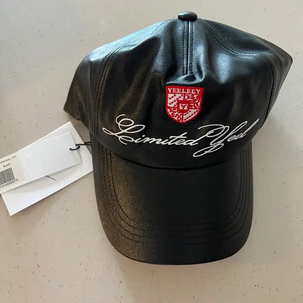 [BUNJANG] YEEL Patch Leather Ball Cap / yeel 패치레더볼캡