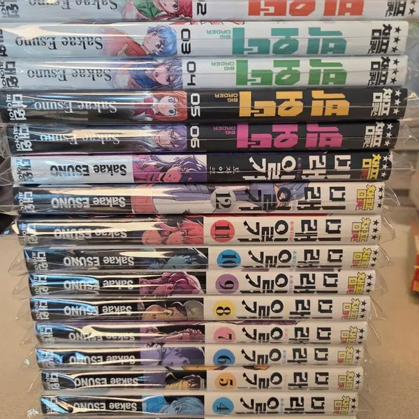[BUNJANG] Big Order Manga Bundle Set / 미래일기+ 빅오더 (에즈노사카에 작품) 일괄판매합니다 만화책