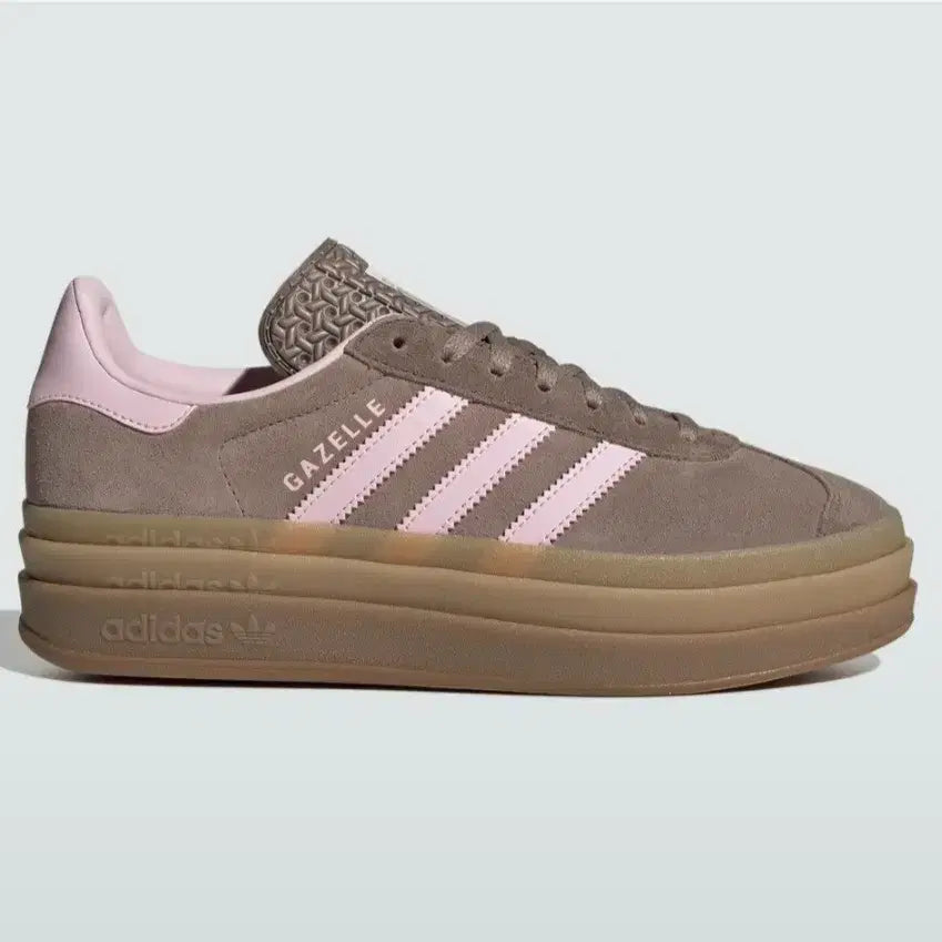 [BUNJANG] Adidas Gazelle Bold JQ6436 Brown Pink / 아디다스 가젤 볼드 JQ6436 브라운 핑크 220