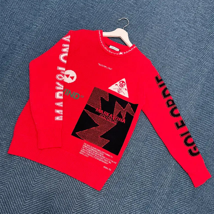 [BUNJANG] Mark & Lona Knit Sweater (M) / [실측M] 마크앤로나 니트 만원샵
