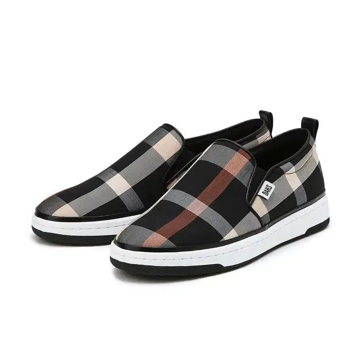 [BUNJANG] Daks Ladies Check Slip-on Shoes / 닥스 레이디스 체크 슬립온 240 245 250 새제품