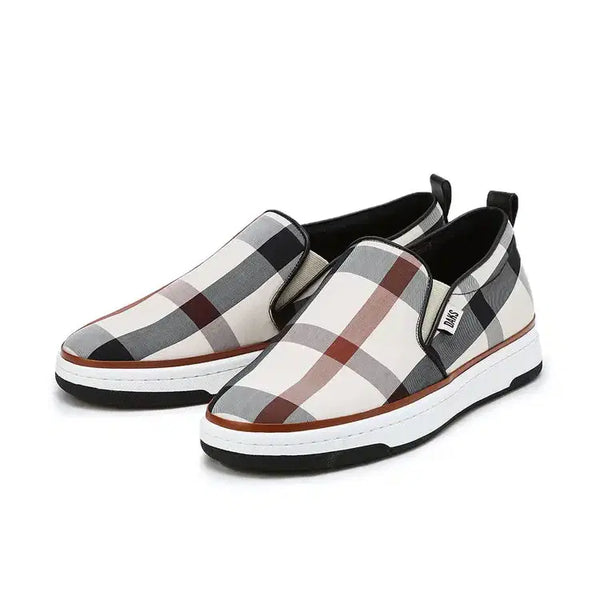 [BUNJANG] Daks Ladies Check Slip-on Shoes / 닥스 레이디스 체크 슬립온 235 240 245 250 새제품