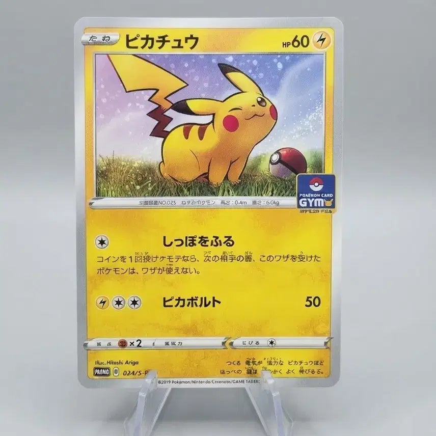 [BUNJANG] Pikachu Promo Sword & Shield Japanese Edition / 피카츄 프로모 소드실드 일판