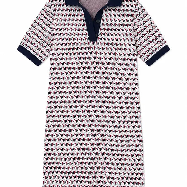 [BUNJANG] Tommy Hilfiger Pattern Knit Dress Size S / 타미힐피거 패턴 니트 원피스 S