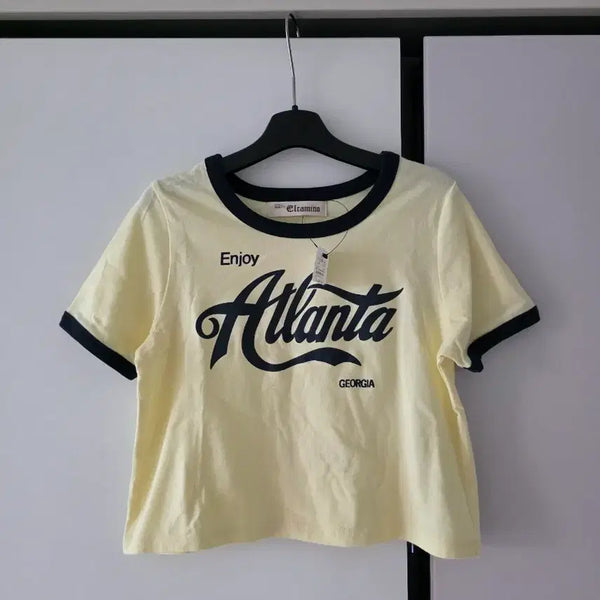 [BUNJANG] Japanese Brand Cropped T-Shirt (New) / 티셔츠(새상품)