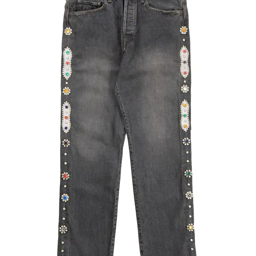 [BUNJANG] Kapital 14oz Gemstone Monkey Cisco Denim Jeans / 캐피탈 14온즈 잼스톤 몽키 시스코 데님 38