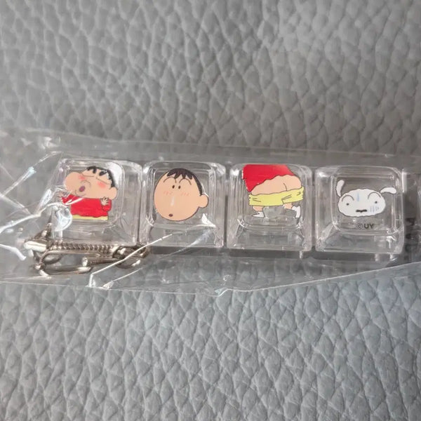 [BUNJANG] Sealed Crayon Shin-chan Keycap Keychain 4-Piece / 미개봉 - 일소 짱구키캡키링 4구
