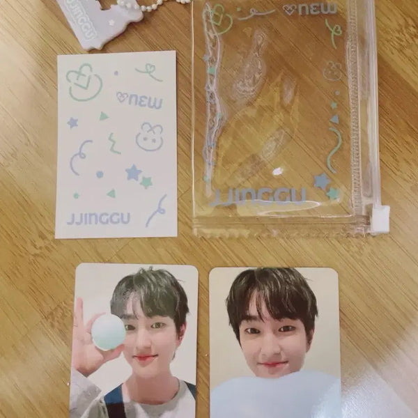 [BUNJANG] Onew JinKi Photocard, Photocard Holder Set / 온유 진기 포카, 포카 홀더 set
