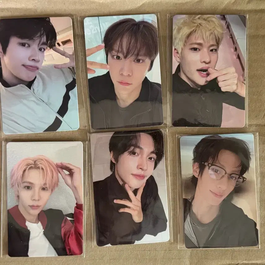 [BUNJANG] RIIZE Berris Lucky Draw Photocard Set (6 types, Sealed) / 무배)라이즈berriz특전포카(미개봉),6종세트