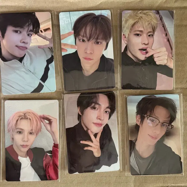 [BUNJANG] RIIZE Berris Lucky Draw Photocard Set (6 types, Sealed) / 무배)라이즈berriz특전포카(미개봉),6종세트