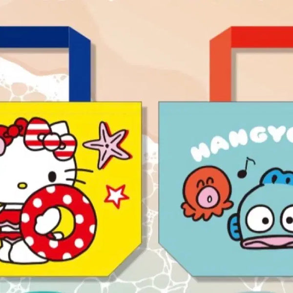 [BUNJANG] Seven Eleven Hello Kitty Hangyodong Reusable Bag / 세븐일레븐 키티 한교동 리유저블백
